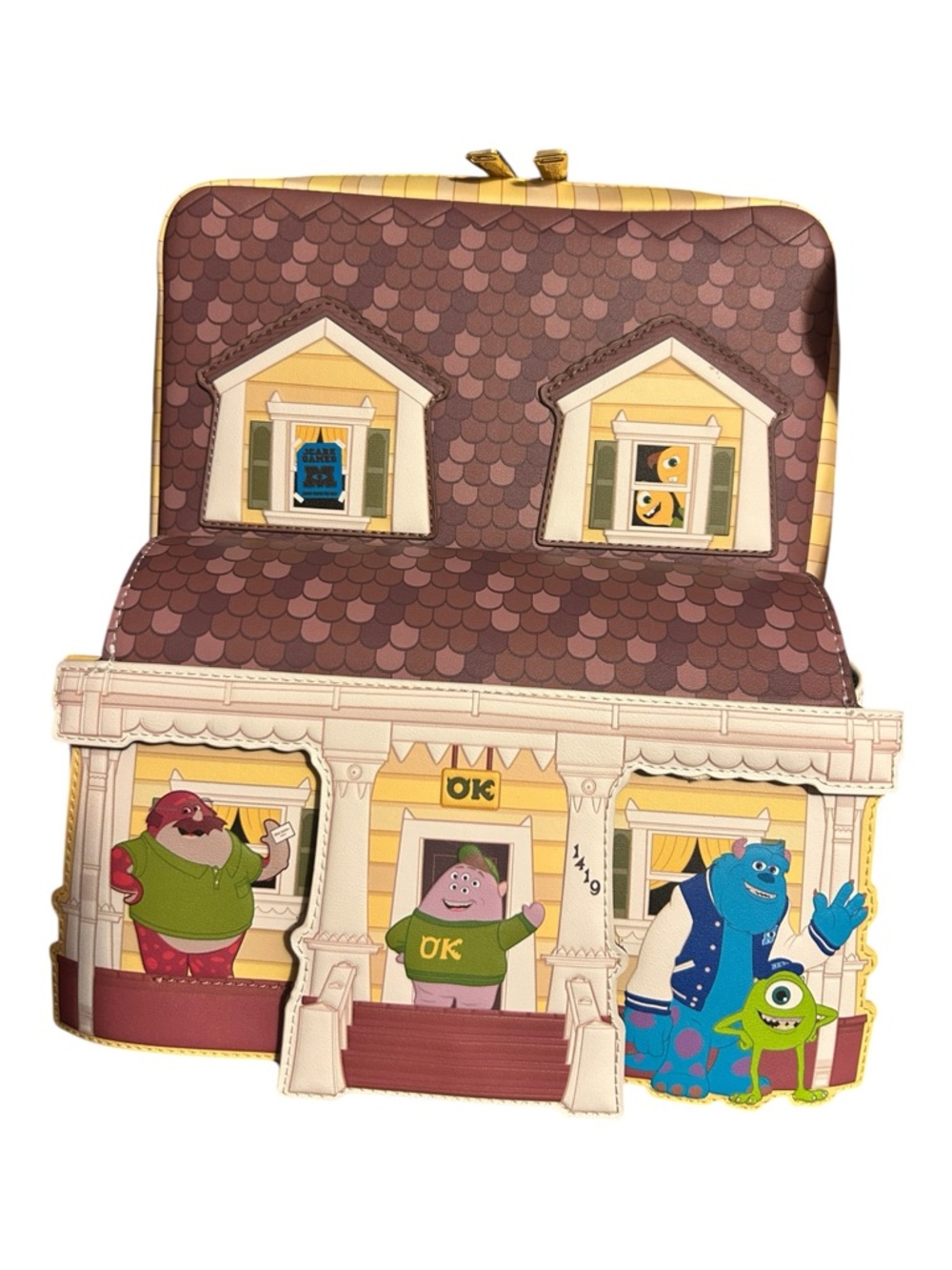 Loungefly Monsters University Oozma Kappa House Mini Backpack,
